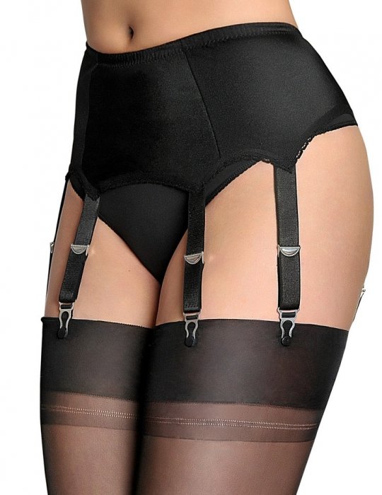 Hofteholder. Sort, rød eller hvid med 6 holdere. XS - 3XL